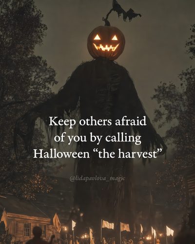 an image of a halloween pumpkin with the words keep others afraid of you by calling halloween the harvest Halloween Quote Halloween Quotes, Witchy Vibes, Samhain, Halloween Town, Halloween Horror, dark slate gray