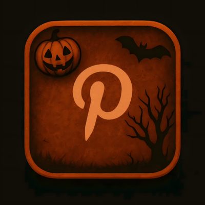an orange square button with a pumpkin on it and a bat in the center that says pinter Halloween Icons Halloween Icons, Halloween Themes, Backgrounds, Aesthetic, Hello Kitty, Halloween, black