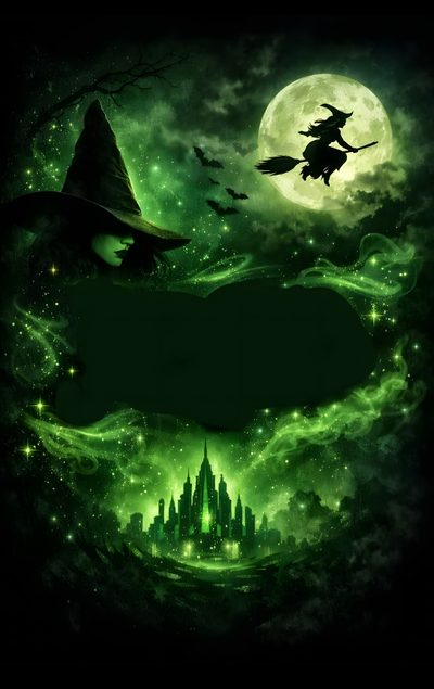 the wizard's castle and her flying broom in front of a full moon Wicked Halloween Dark Witch, Halloween Art, Witch, Wicked, Halloween, black