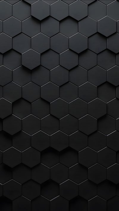 an abstract black background with hexagonal shapes Halloween Hexagon Fond Hexagone Noir, Black Hexagon Design, Octagon, Black Hexagon Background,