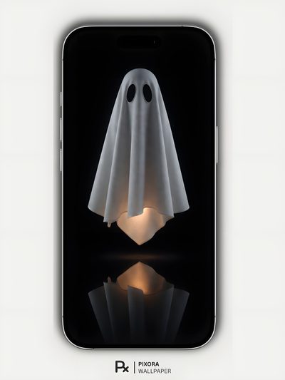 a phone case with a ghost on it Modern Smartphone With Halloween Dark, Lock Screen, Desktop, Phone, Iphone, silver