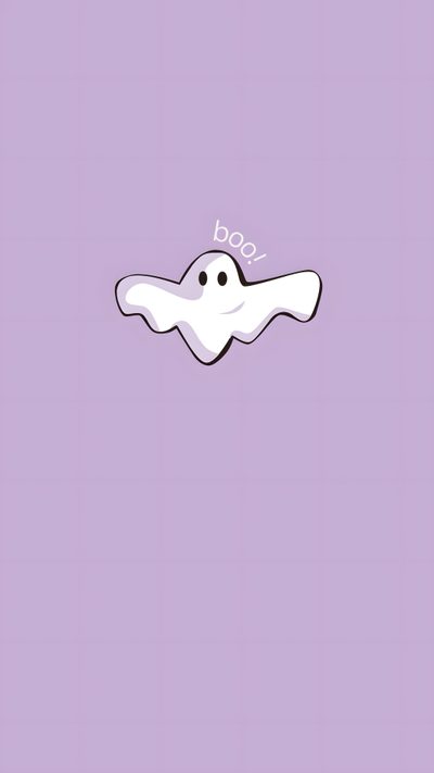a cartoon ghost flying through the air Boho Halloween On Light Purple Purple Aesthetic Cute Halloween, Ghost Purple Color, Cute Purple Fall, thistle