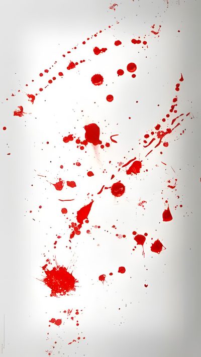 red paint splattered on white paper with water droplets in the center and bottom Dexter Halloween Dexter Knife, Dexter Poster Hd, Dexter Red, Dexter Blood Slide, gainsboro