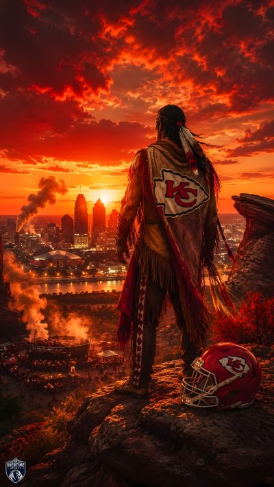 a man standing on top of a hill next to a football helmet and fire hydrant Chiefs Halloween Kc Chiefs Logo, Chiefs Logo, Kc Chiefs, Nfl, Logo, maroon