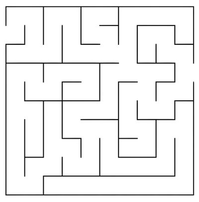 a square maze is shown in black and white Halloween Maze Otomi Embroidery Playmat Paper Plate Maze Template, Paper Maze Puzzle Simple, Diy Maze Printable, white