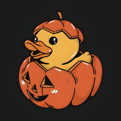 a rubber duck in a pumpkin costume Cute Halloween Duck Halloween Rubber Duck, Duck Dress, Halloween Artwork, Funny Duck, Rubber Duck, black