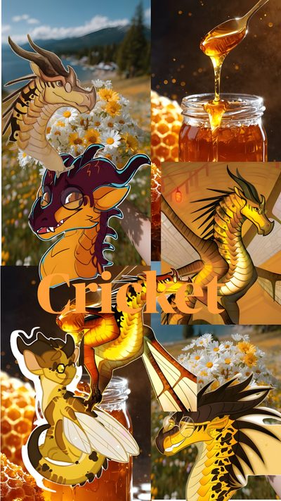 the dragon is sitting next to some honey Wings Of Fire Halloween Wings Of Fire, sienna