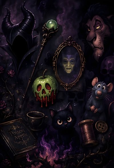 an image of halloween decorations with cats and mice Halloween Disney Villains Halloween, Halloween Disney, Phone Backgrounds, Lock Screen, Desktop, Phone, black