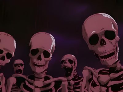 there are many skeletons standing together in the dark Halloween Skeletons Skeleton For Laptop, Skeleton Troll Face, 1024x576 Youtube Banner Skeleton, black