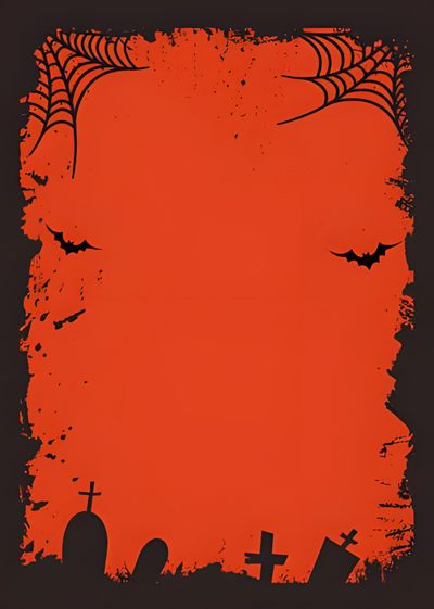 an orange halloween background with bats and tombstones Halloween Backgrounds Web Cartoon, Halloween Backgrounds, Halloween, Chinese New Year Flower, chocolate