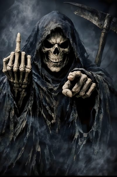 Colorful Skull Art, Grim Reaper Art, Skull Art Drawing, Skulls Drawing, Skull Artwork, Dark Art Drawings, Skull Wallpaper, Drawing Couple Poses, Ghost Rider Grim Reaper Halloween Colorful Skull Art, Grim Reaper Art, Skull Art Drawing, Skulls Drawing, dark slate gray