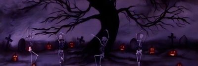halloween scene with pumpkins and jack - o'- lanterns Halloween Facebook Cover Purple Halloween Header, Halloween Header Gif, Halloween Header Twitter Aesthetic, dark slate gray