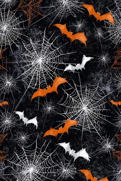 bats and spider webs on a black background Halloween Printable Halloween Iphone Backgrounds, Vintage Style, Goth, Witchy, Halloween Iphone, black