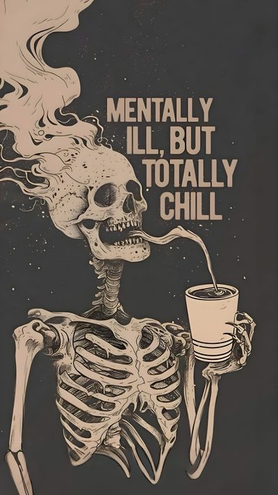Coffee-themed Skeleton Art, Coffee And Skeleton, Skeleton Coffee Wallpaper, Skeleton Vibes, Skeleton Reading Wallpaper, Skeleton Wallpapers, Wallpaper Aesthetic Aesthetic Skull Wallpaper, Aesthetic Funny Skull Wallpaper, Sassy Skeleton Wallpaper Aesthetic Edgy Aesthetic Halloween Coffee-themed Skeleton Art, Coffee And Skeleton, Skeleton Coffee, dark slate gray