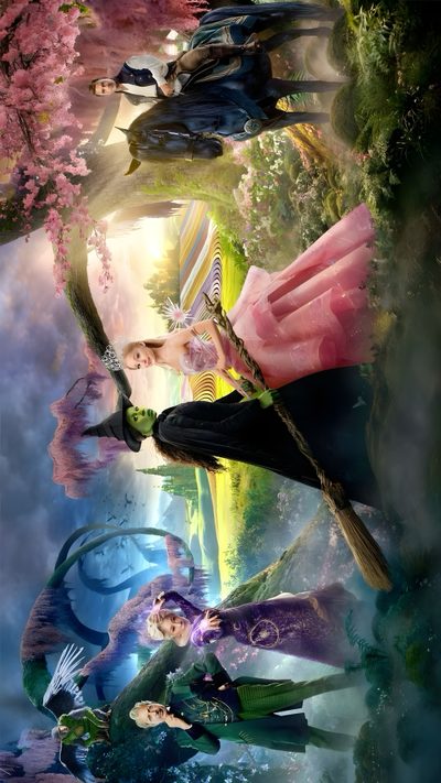 an image of the characters in disney's sleeping beauty Wicked Halloween Here's To The Fools Who Dream, Wicked Film, Elphaba And Glinda, Land Of Oz, dim gray